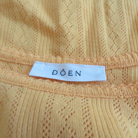 Doen Yellow Tank Top - Picture 13 of 15